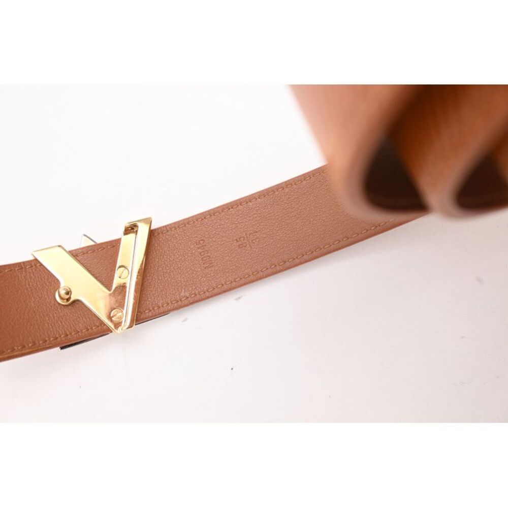 Louis Vuitton Twist Belt in Brown Epi Leather - Picture 4 of 10